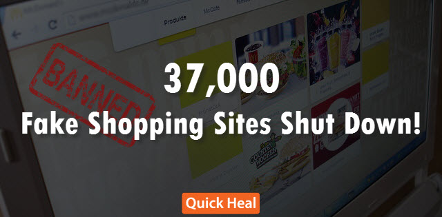 Fake shopping sites