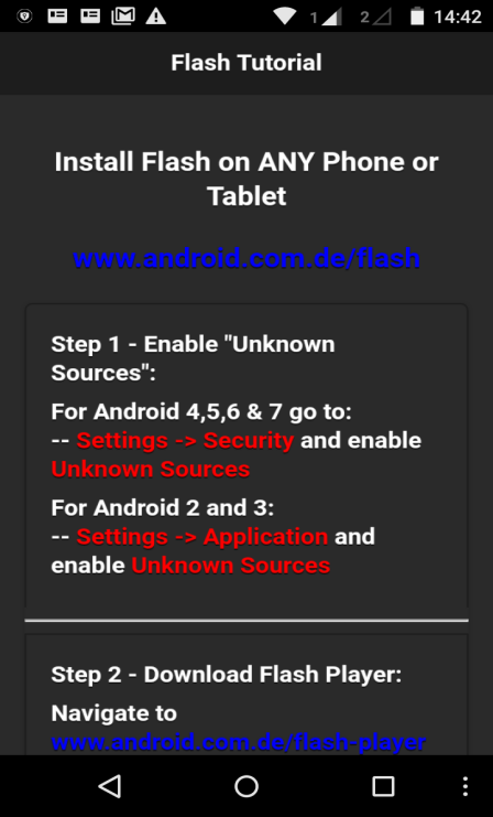 Beware of Fake Flash Player apps on Google Play - Home